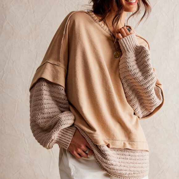 FREE PEOPLE - We The Free Holly Twofer Pullover - Picture 3 of 12